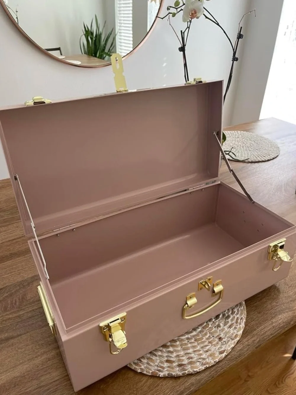 Pink Keepsake Trunk - Baby or wedding